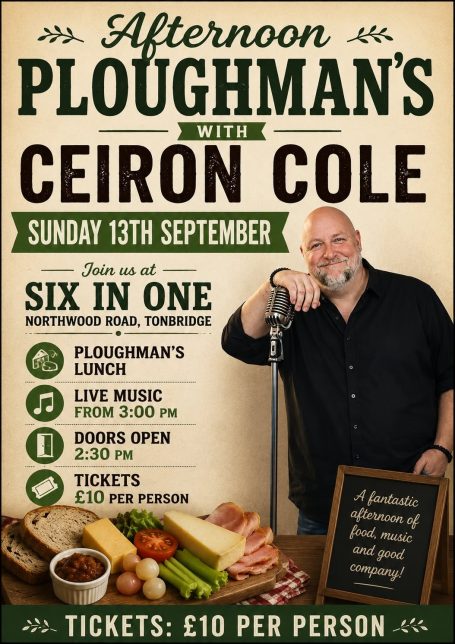 Afternoon Ploughman's with Ceiron Cole