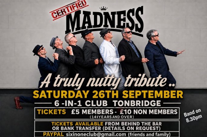 Next Tribute Night Saturday 26th September